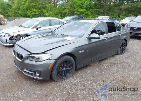 2015 BMW 528I xDrive z USA, uszkodzony, nr VIN WBA5A7C5XFD624597